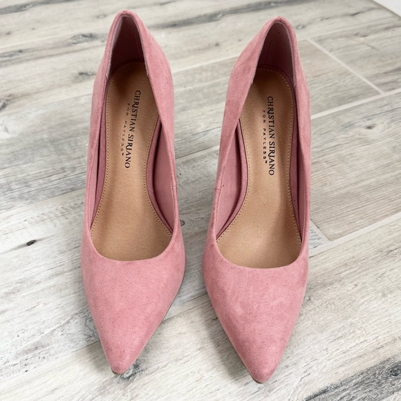 Christian Siriano Light Pink Heels - Picture 1 of 6